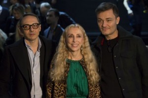 Franca Sozzani between Tommaso Aquilano and Roberto Rimondi (Aquilano.Rimondi)